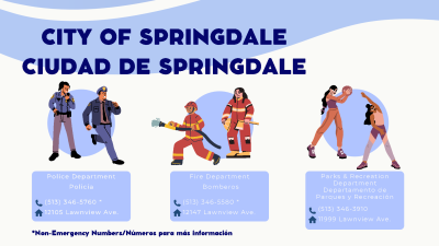 CITY OF SPRINGDALE / CIUDAD DE SPRINGDALE