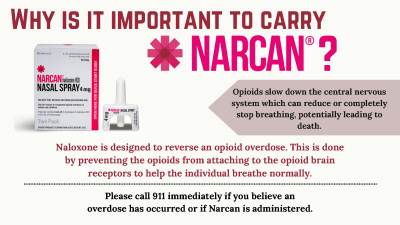 WHY IS IT IMPORTANT TO CARRY NARCAN?